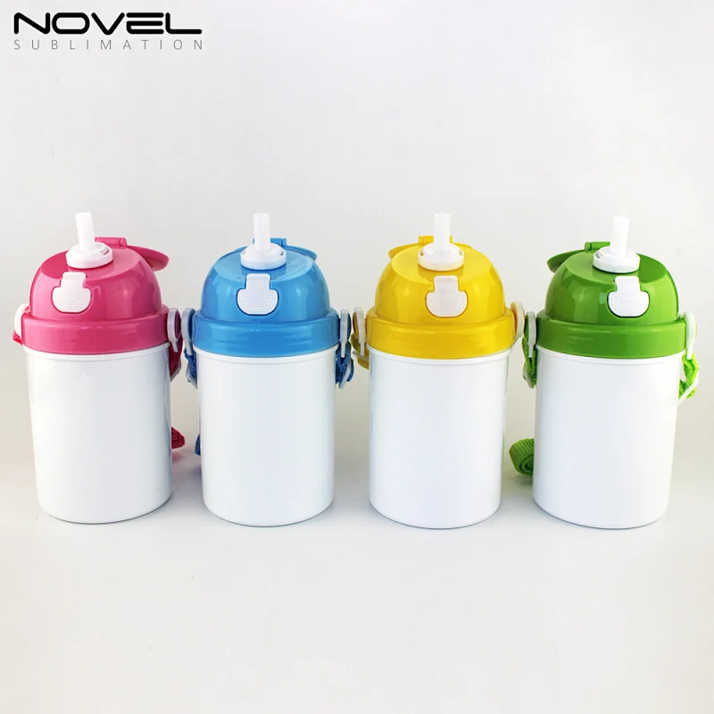400ml Kid Polymer Drink Bottle Sublimation Travel Bottle