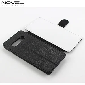 Personality Fancy Blank Flip Leather Wallet Shell For S10 Plus