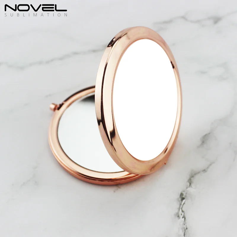 hot selling personalized diy blank mirror with metal insert printing