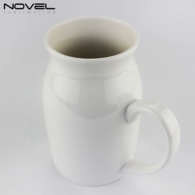 Factory Price for Coffee Milk Tea 450ml Sublimation Blanks ceramic Mugs