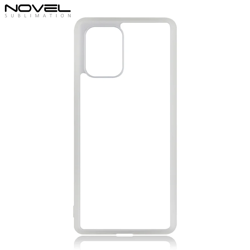 DIY Blank 2D Soft Phone Caes With Metal Insert For S10 Lite - A91
