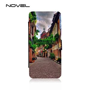 Personalized Sublimation Blank PU Flip Phone Wallet Stand For Huawei Nova 3