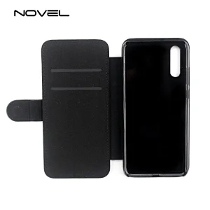 Blank Sublimation PU Flip Phone Case Stand For Huawei P20