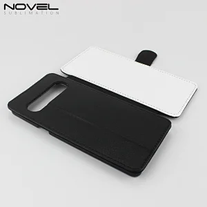 Blank Sublimation PU Flip Phone Wallet Case For Galaxy S10 5G