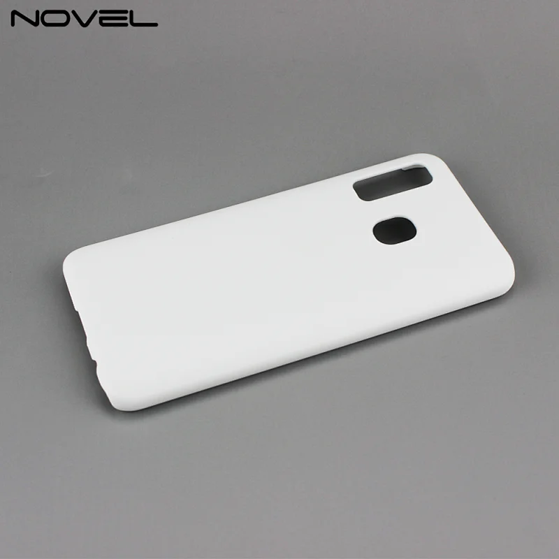 Custom Case For SM Galaxy A40/A405F White Plastic 3D Sublimation Blank Phone Case