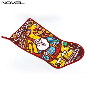 Personalized Sublimation Christmas Stocking Twill Cloth- 45x20.5cm
