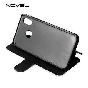 DIY Sublimation Blank PU Flip Phone Wallet For Huawei P20 Lite
