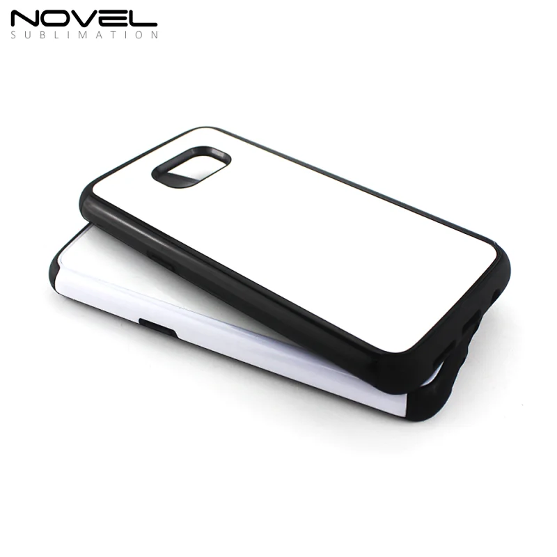 For S7 edge heat transfer 2D heavy duty blank phone shell
