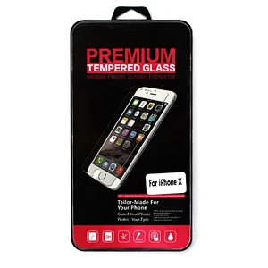 Screen Protector With Individual Gift Package For iPhone X