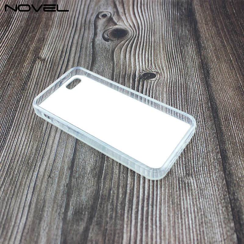 For IP5S Sublimation 2d TPU Phone Housing With Wireless Charging
