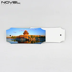 Promotional Gift Custom MDF Wall Hanging Sublimation Door Plate