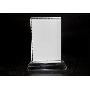 Sublimation Crystal,Personalized Vertical T-Shaped Photo Crystal