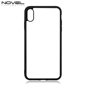 Flexible Soft Sublimation Blank Rubber Phone Case For iPhone XS Max