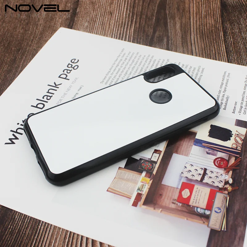 Black or Crystal Clear Shockproof Flexible Soft TPU Back Cover with Film insert for Redmi 6 Pro