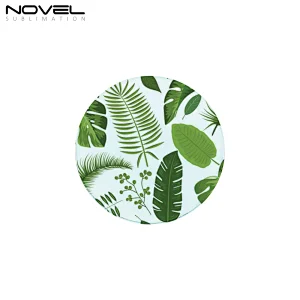 Beautiful Blank Sublimation Glass Round Coaster