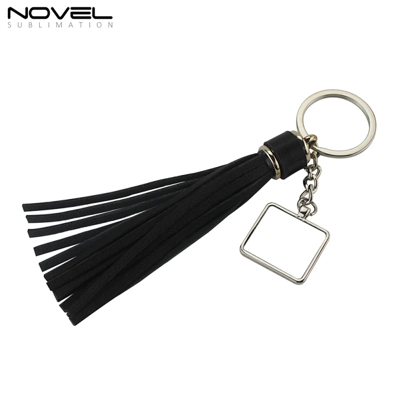 DIY Sublimation Blank  Keyring With Fringe Sublimation Tassel Keyring