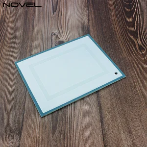 sublimation glass photo frame 8 inch Double Mirror Side