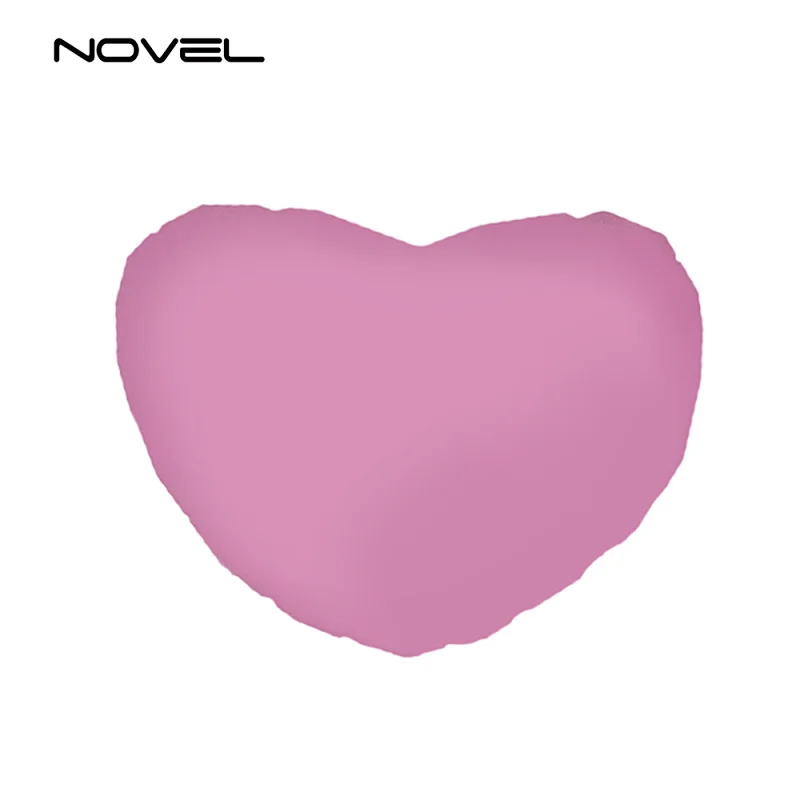 DIY Sublimation Blank Heart Pillow With Cover And Inner Core