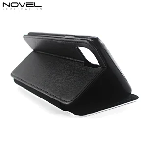 Hot Selling Sublimation Blank PU Flip Phone Case For iPhone 11 Pro 5.8