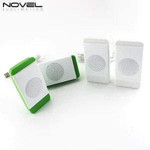 Customized Fancy Dye-Sublimation USB 3D Mini Speaker