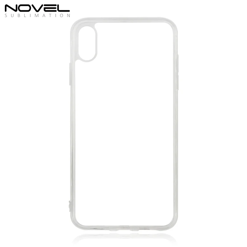 Flexible Soft Sublimation Blank Rubber Phone Case For iPhone XS Max