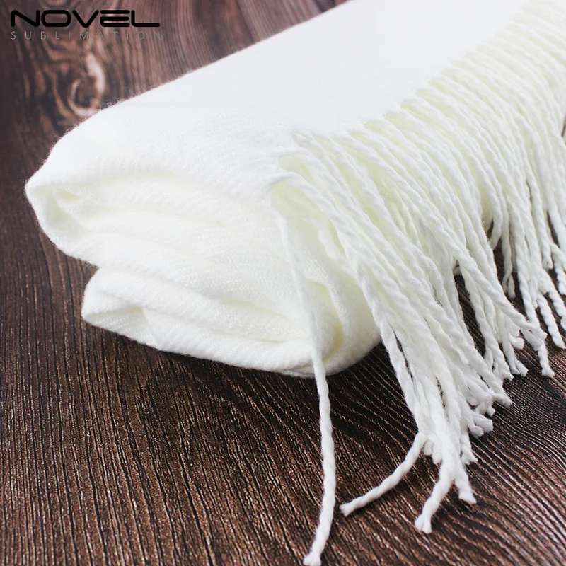 DIY White Plain Blank Scarf Personalized Shawl Tie Dye Gift Scarves
