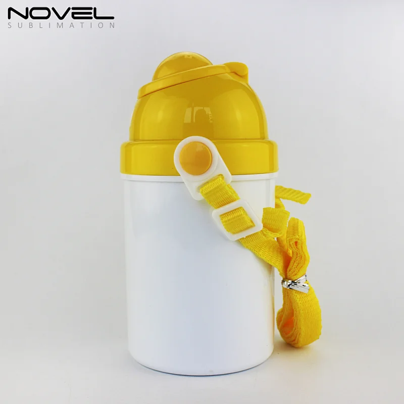 400ml Kid Polymer Drink Bottle Sublimation Travel Bottle