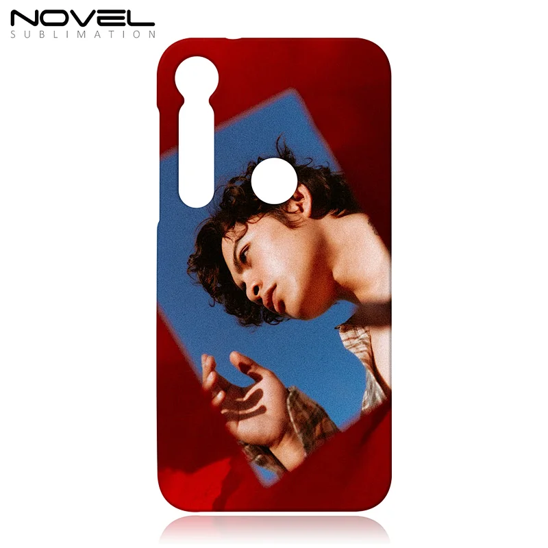 Custom Phone Cover Heat press 3D blank sublimation case for Moto G8+
