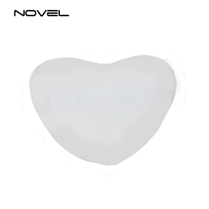 DIY Sublimation Blank Heart Pillow With Cover And Inner Core