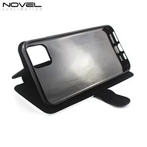 Fancy blank flip pu leather wallet for IP 11 Pro max