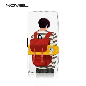 DIY Blank PU Sublimation 2D Flip Leather Phone Cover For Galaxy Note 9