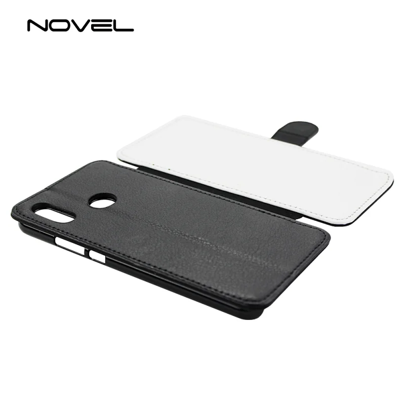 Personalized Sublimation Blank PU Flip Phone Wallet Stand For Huawei Nova 3