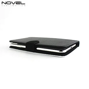 New style Blank DIY Universal Flip Leather Wallet For Phone