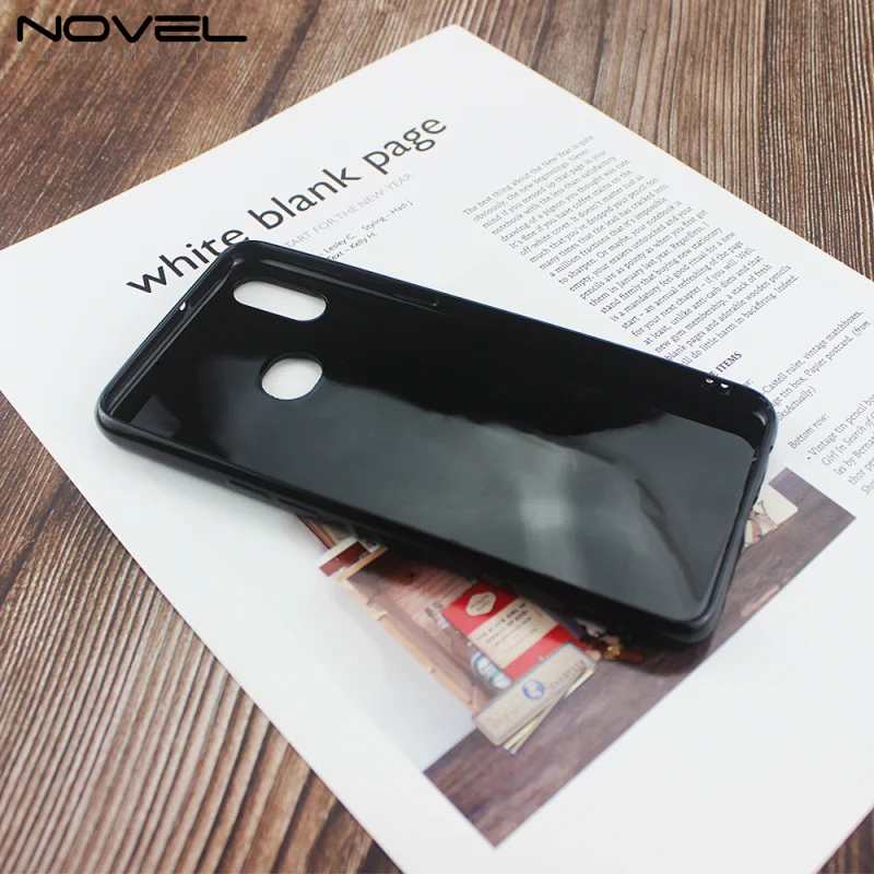Blank Sublimation Cell Phone Case, full tpu + film insert for A10S