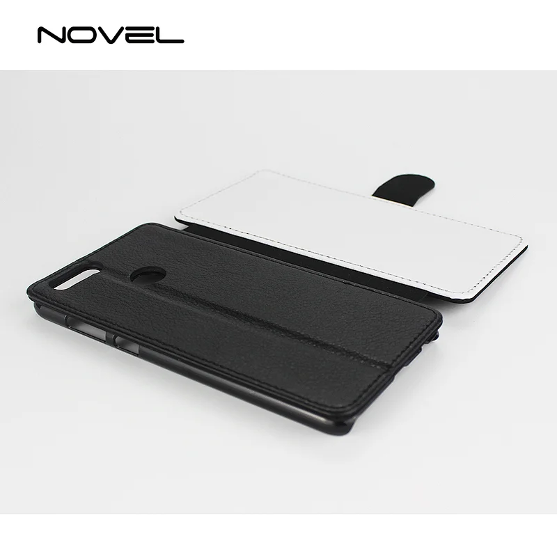 Sublimation Blank PU Flip Wallet Case Stand For Huawei Honor 7X