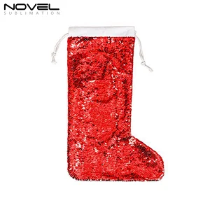 Popular Sell Customized Blank Heat Press Christmas Sock