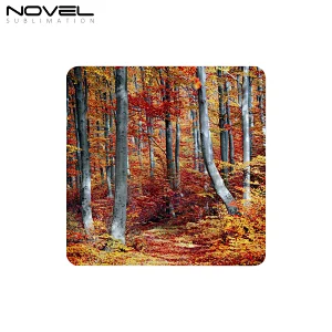 Square Shape PU Leather Mouse Pad Sublimation Mouse Mat