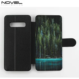 Personality Fancy Blank Flip Leather Wallet Shell For S10 Plus