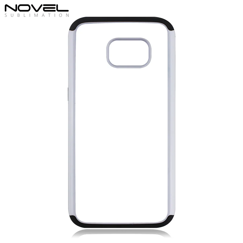 For S7 edge heat transfer 2D heavy duty blank phone shell