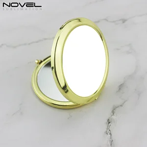 New style five color sublimation blank compact mirrors