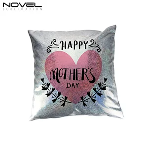 Personality Heat Transfer Polyester 40*40cm Square Pillow