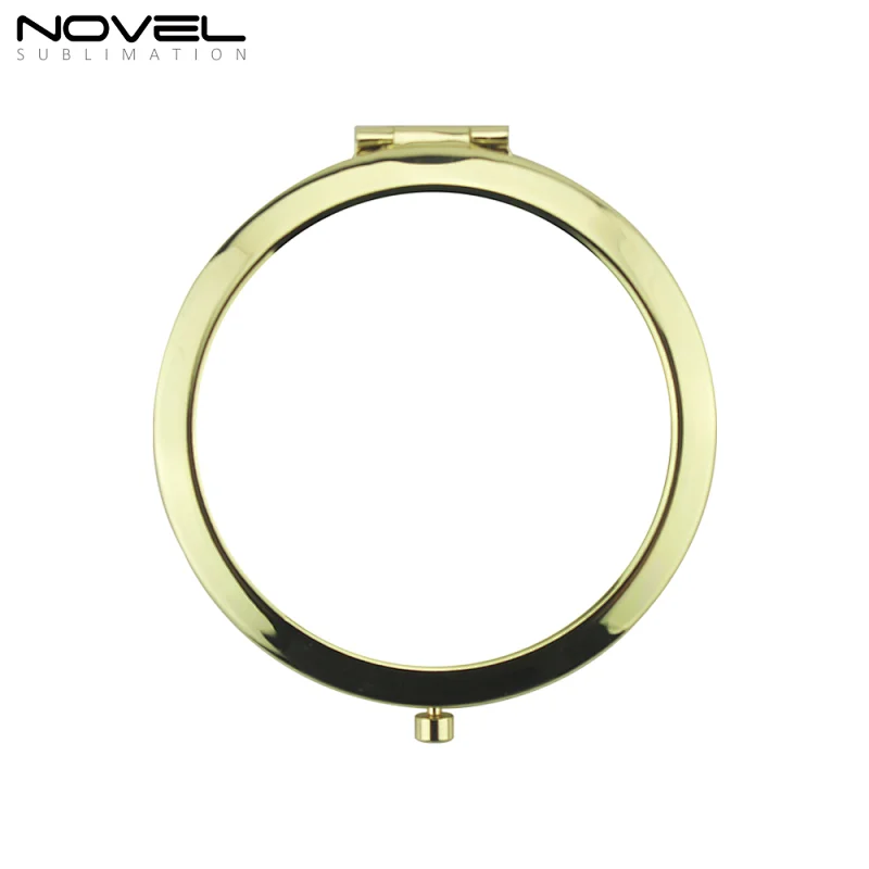 New style five color sublimation blank compact mirrors