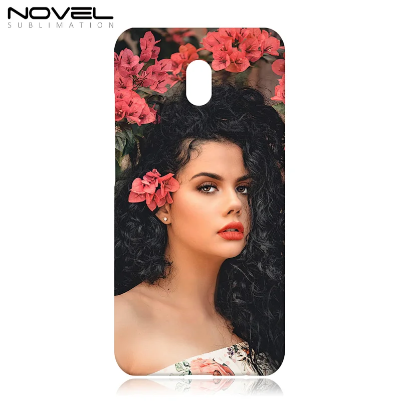 For Redmi 8A Sublimation Blank 3D Plastic Phone Back Case