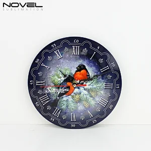 Blank Sublimation MDF Wall Round Clock Dia 27cm
