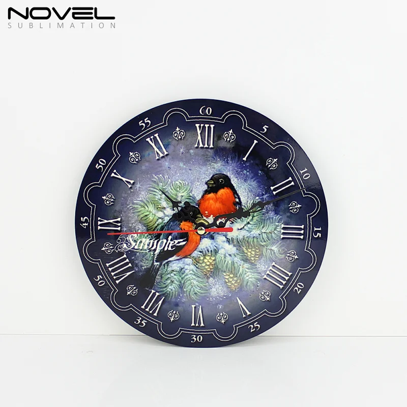 Blank Sublimation MDF Wall Round Clock Dia 27cm