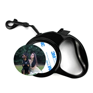5m Retractable Sublimation Blank Dog Leash