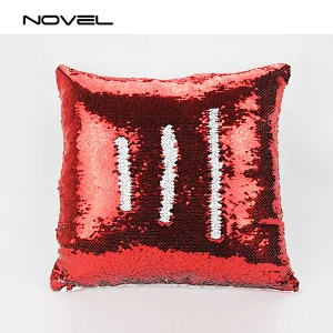 High Quality Custom Reversible Sublimation Sequin Pillow
