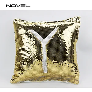 Fashion Blank Sublimation Full Printing Sequin Pillow
