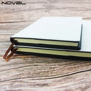 Personalized Cover A4 Size NoteBook Sublimation Blank PU Leather NoteBook