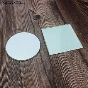 Beautiful Blank Sublimation Glass Round Coaster